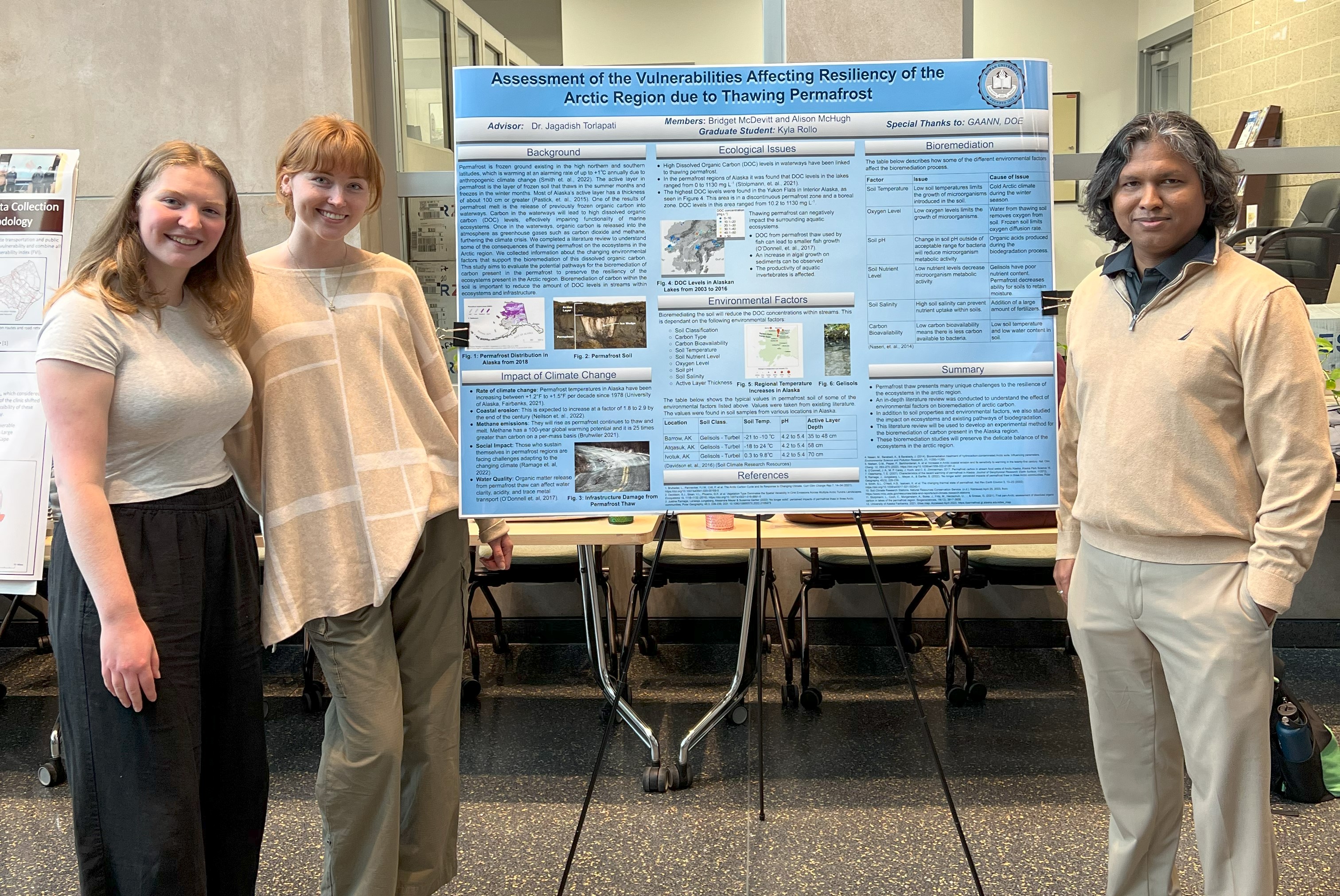 Permafrost clinic poster presentation